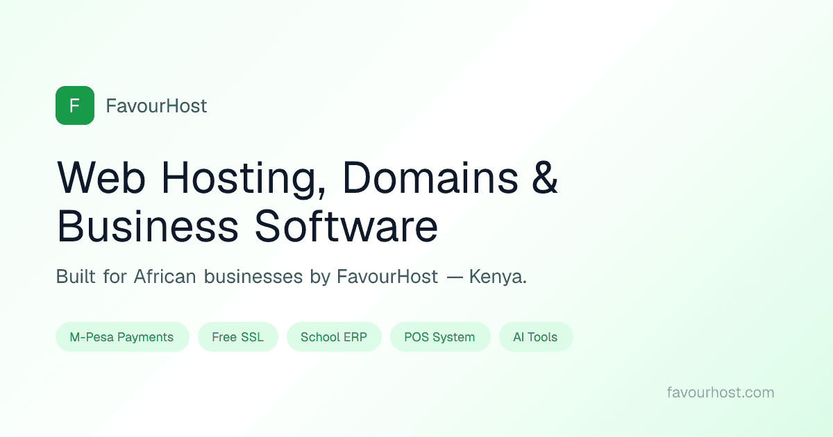 Preview of FavourHost — this site